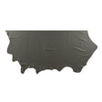 Modern Leather for Upholstery, Dark Ash, Side