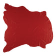 Buffalo Leather for Upholstery, Red, Whole Hide