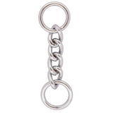 19578 Curb Chain, Chrome Plated, 3-1/2"