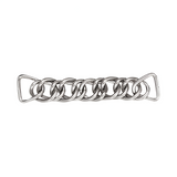 Curb Chain Nickel Plated, 3-1/2"