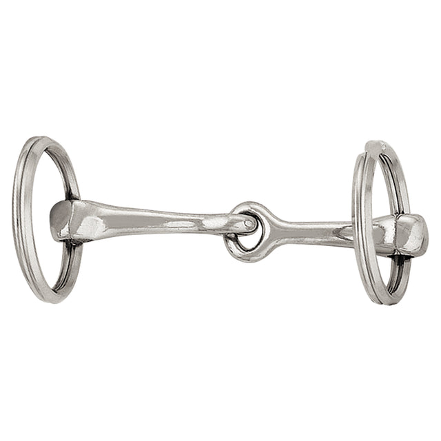 Snaffle Bit Key Ring, Chrome Plated