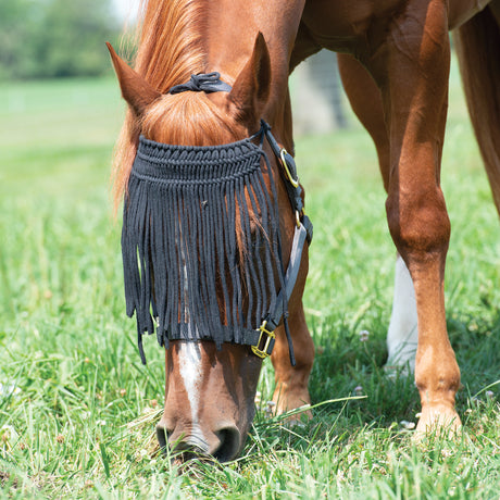 Horse Fly Bonnet with Cords