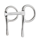 Miniature Half Cheek Driving Bit, 3-1/2" Mullen Mouth, Stainless Steel