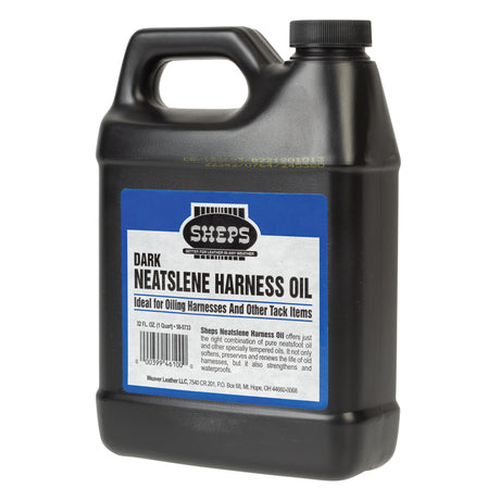 Sheps® Neatslene Harness Oil Dark, Quart, Side