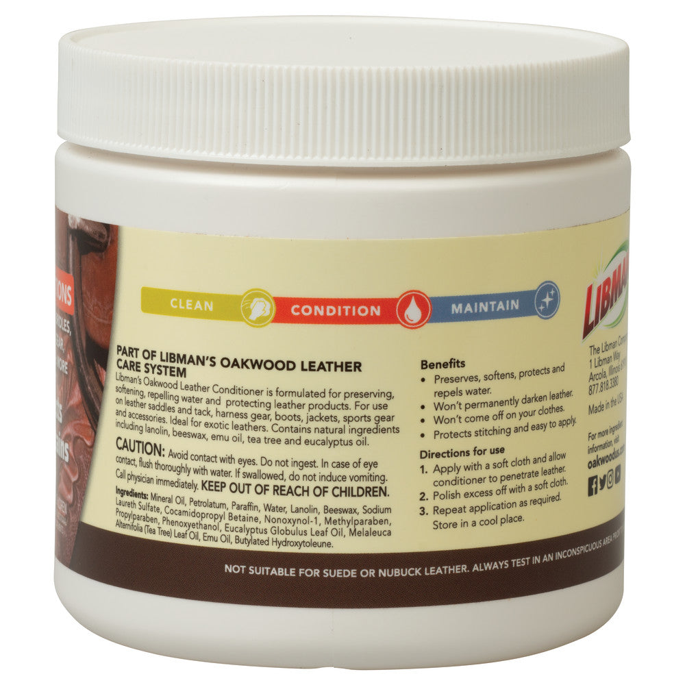 Oakwood Leather Conditioner, 16 oz. - Weaver Leather Supply