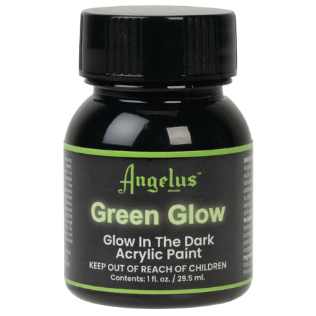 Angelus Glow in the Dark Paint, Green Glow, 1oz