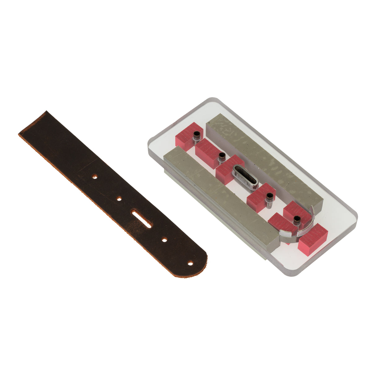 Polycarb Cutting Die for Belts, Buckle End