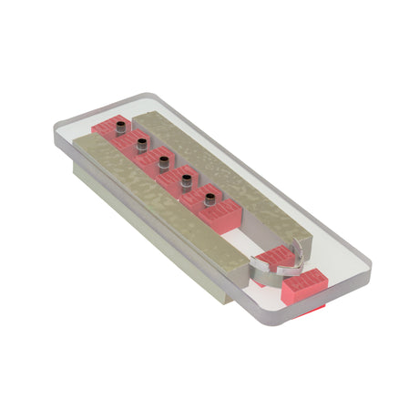 Polycarb Cutting Die for Belts, English Point Billet End
