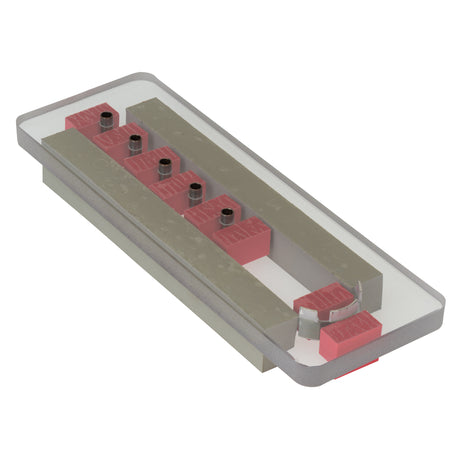 Polycarb Cutting Die for Belts, Round Billet End