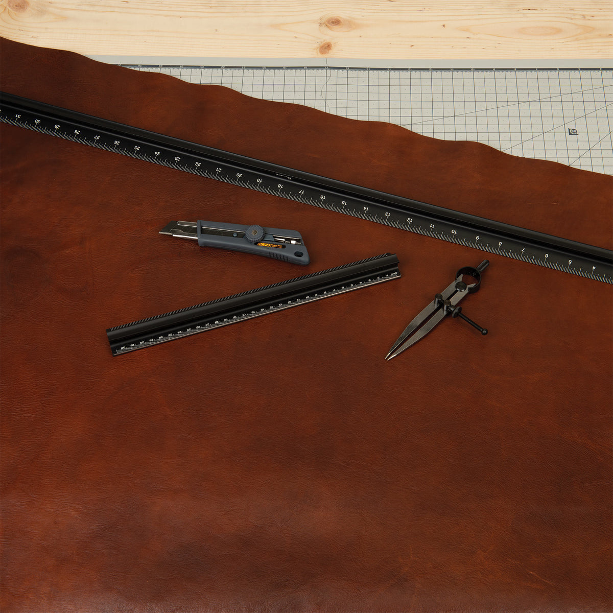 Leather Work Ruler Safety Cutting Ruler – Weaver Leather Supply