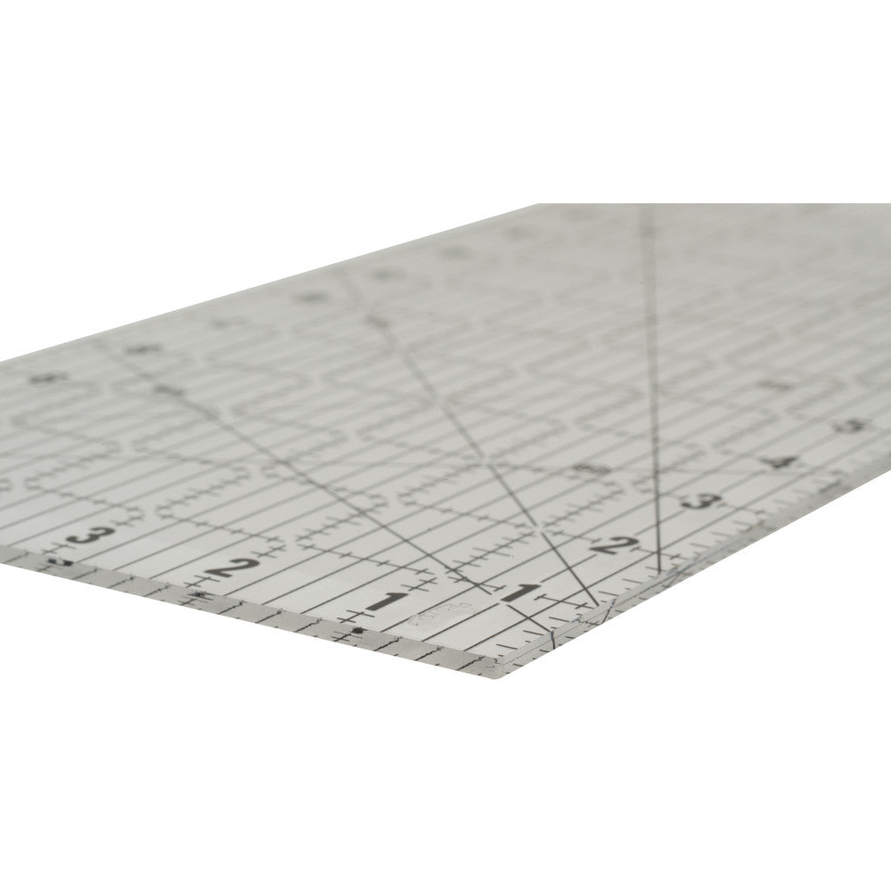 Weavers Ruler Acrylic Ruler - Weaver Leather Supply