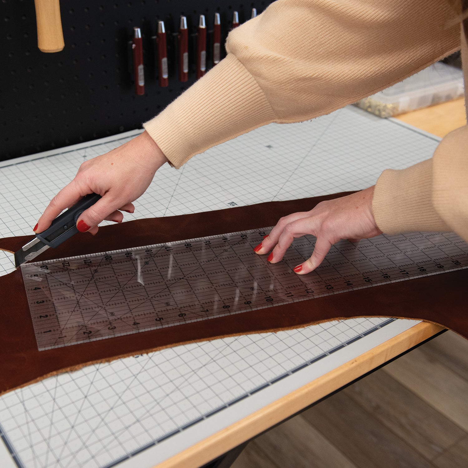 Acrylic Ruler - Weaver Leather Supply