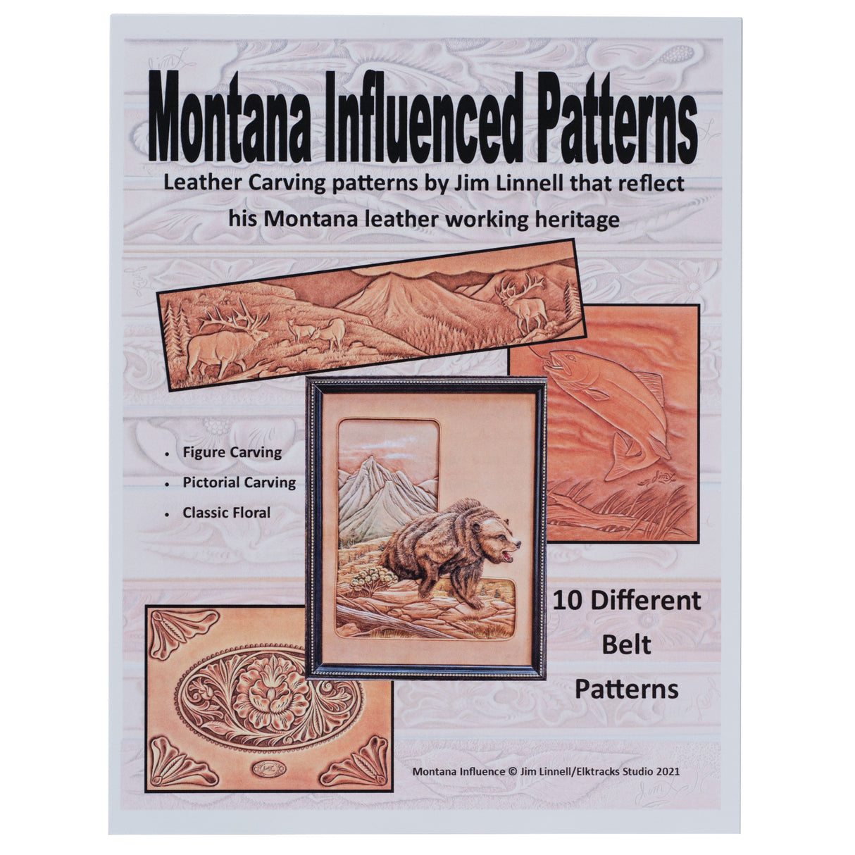 Montana Influenced Patterns by Jim Linnel, Front