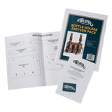 Leather Bottle Holder Pattern, Leather Craft Pattern for DIY Bottle Holder
