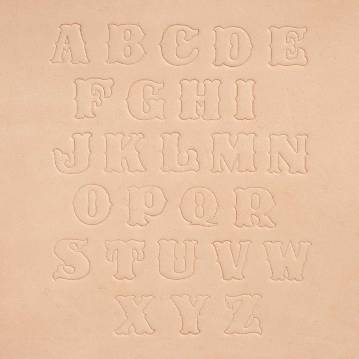 3/4" Alphabet Stamping Set