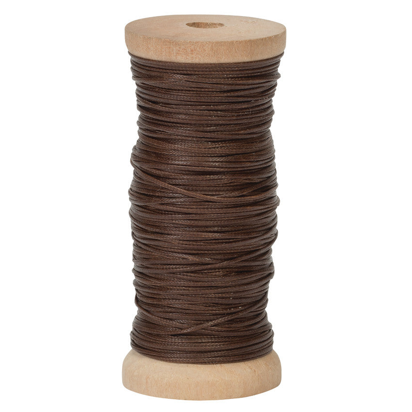 Tiger Waxed Polyester Thread - Medium Brown – OA Leather Supply