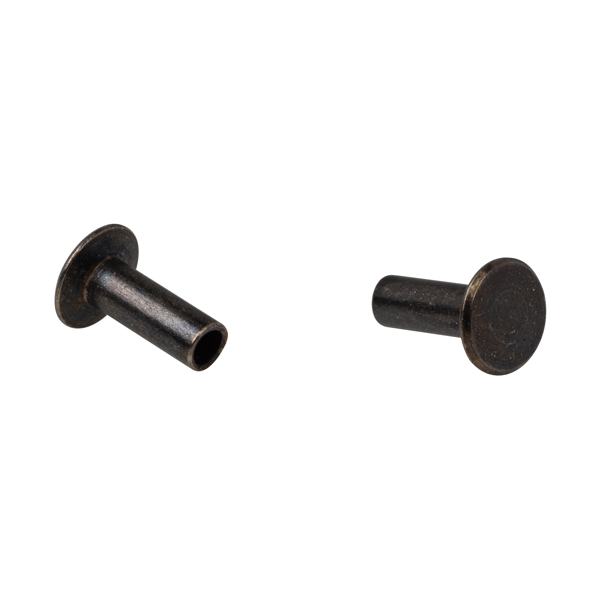 100-Pack of #104 Tubular Rivets, Antique Nickel – Weaver Leather
