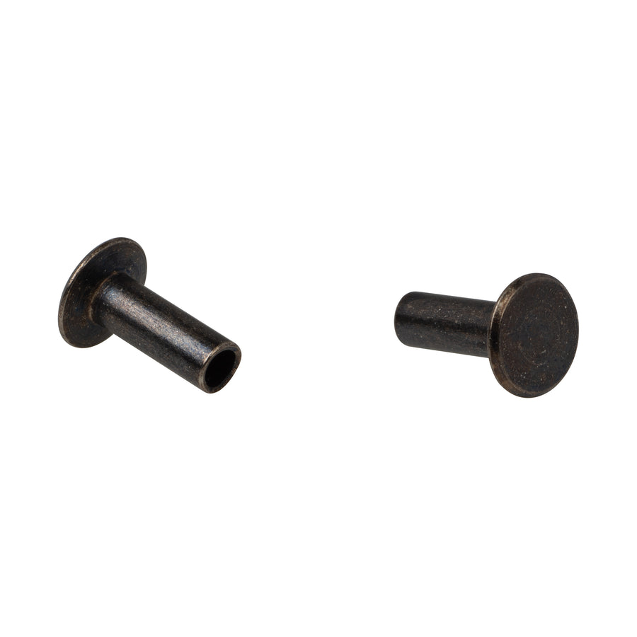 100-Pack of #104 Tubular Rivets, Antique Nickel – Weaver Leather Supply