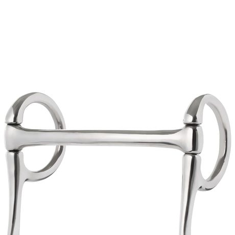 Miniature Half Cheek Driving Bit, 3-1/2" Mullen Mouth, Stainless Steel