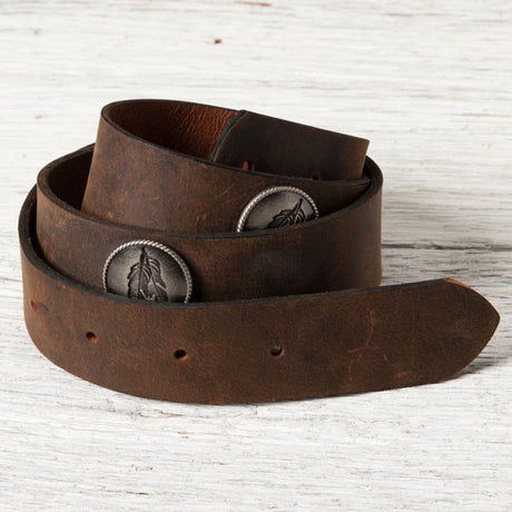 Adding Conchos to a Leather Belt