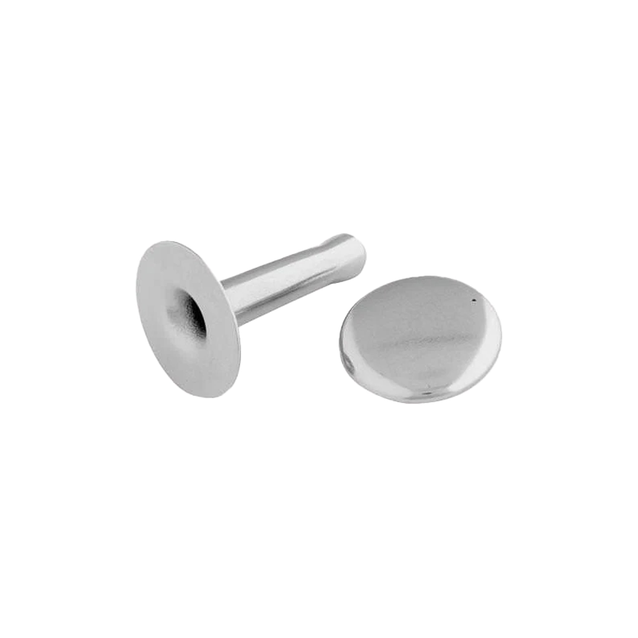 412S Insta-Rivets, Nickel Over Brass, 7/16