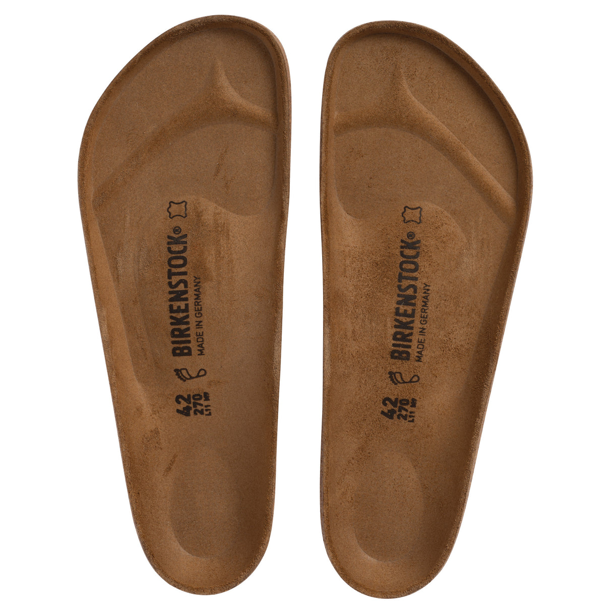 42mm, Birkenstock Dark Suede Footbed