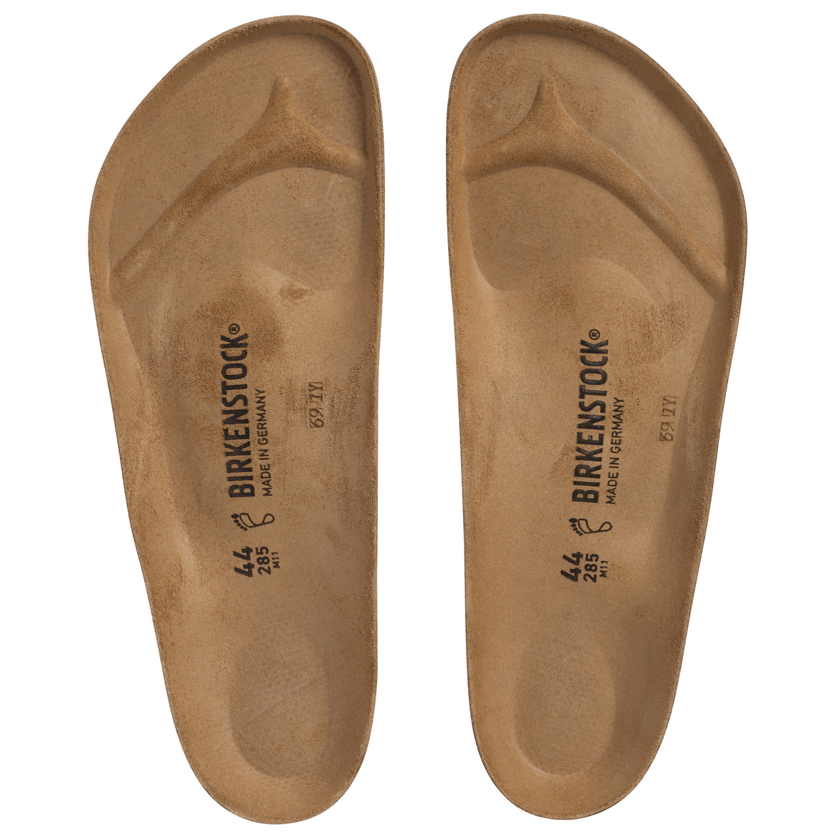 44mm, Birkenstock Dark Suede Footbed