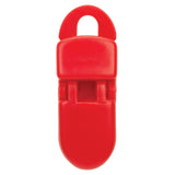 1 1/2" Red, CueClip, Plastic, #C-1684-RED