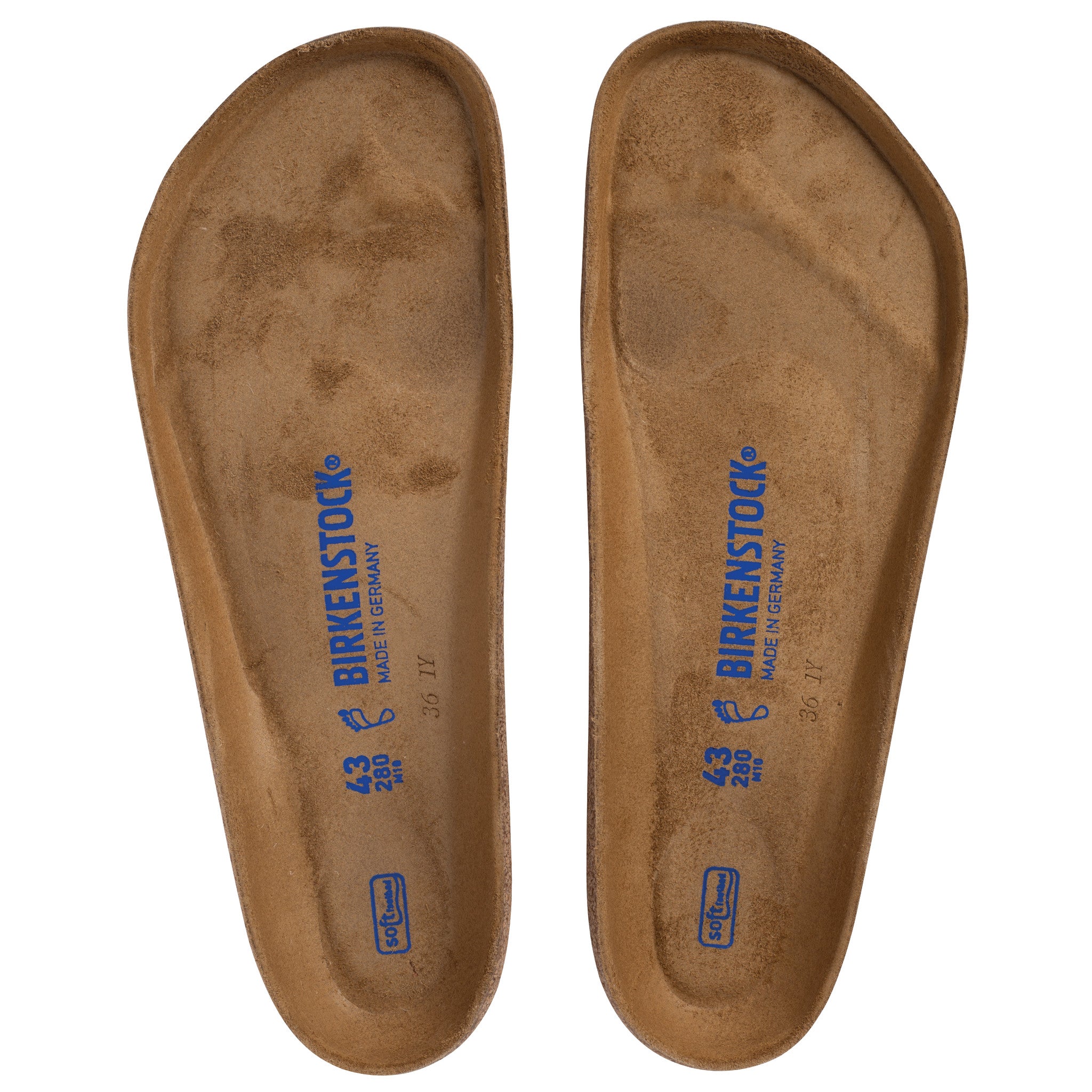 43mm, Birkenstock Soft Suede Footbed – Weaver Leather Supply