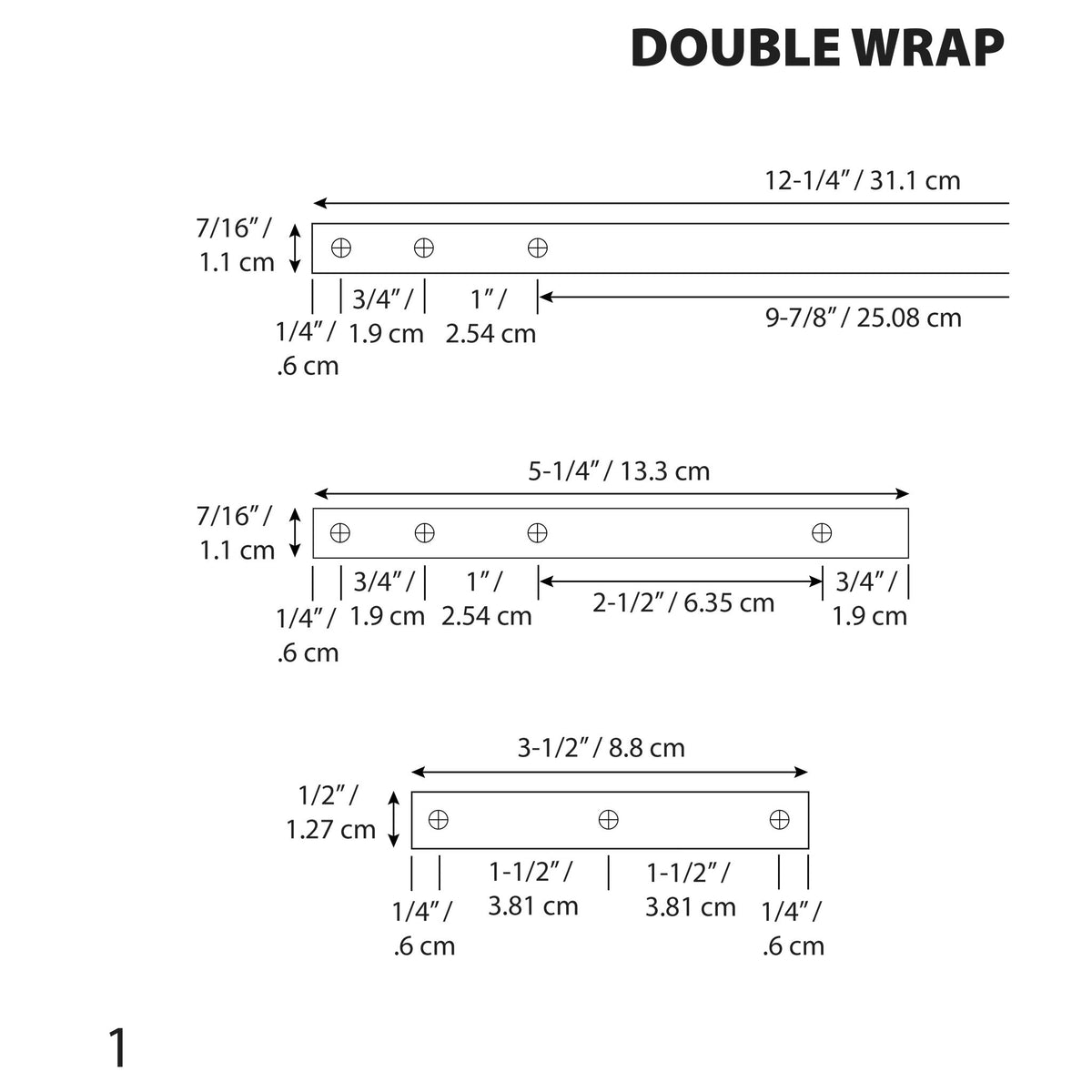 Drawstring Cuff Pattern Downloadable Double Wrap Cuff Pattern – Weaver Leather Supply