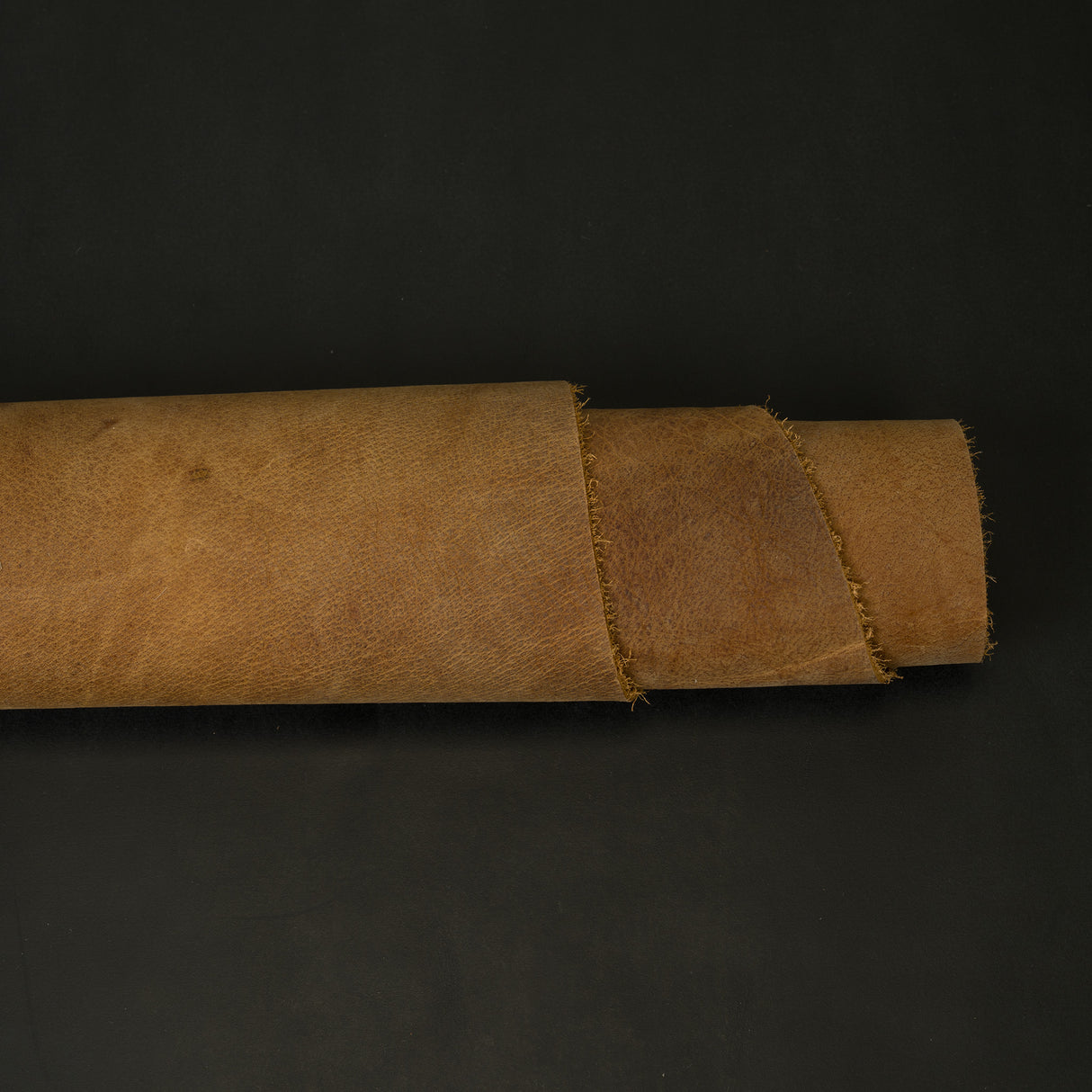 Water Buffalo Leather Side, Crazy Horse Brown