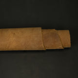 Water Buffalo Leather Side, Crazy Horse Brown