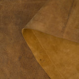 Water Buffalo Leather Side, Crazy Horse Brown