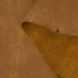 Water Buffalo Leather Side, Crazy Horse Brown