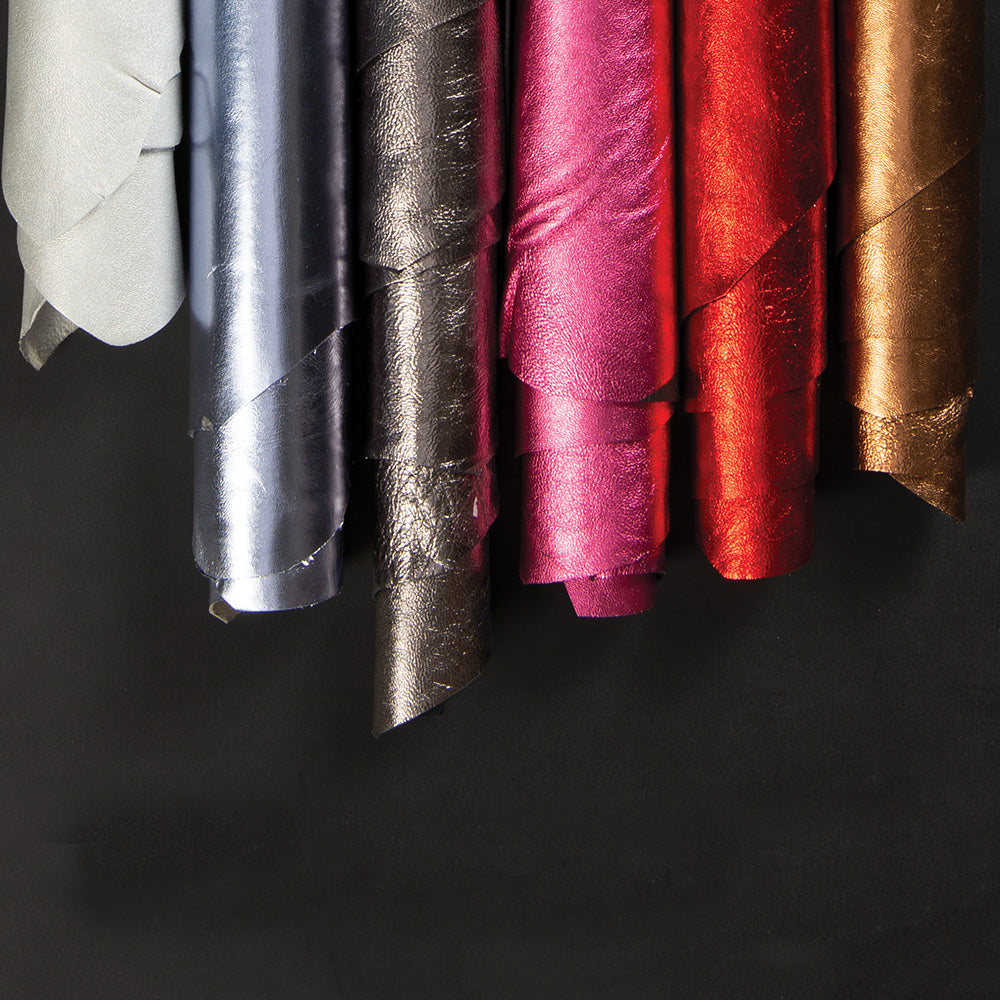 Assorted Metallic Lambskins, 2 oz. – Weaver Leather Supply