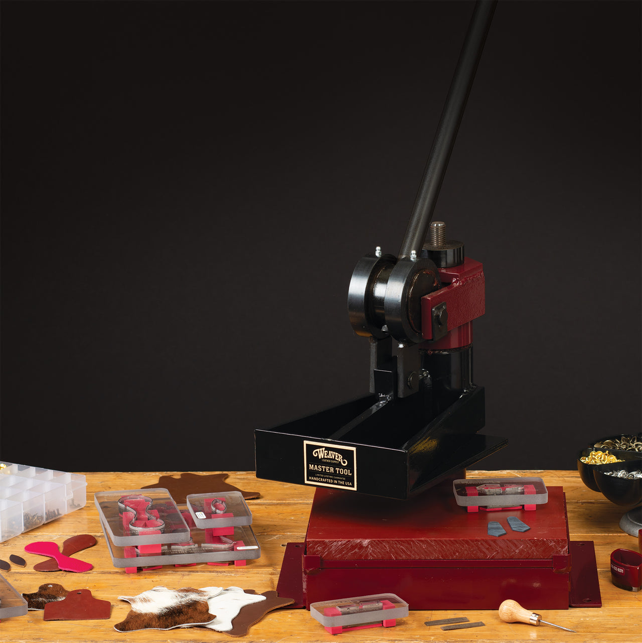Hand-Operated Leather Clicker Presses for Efficiency – Weaver Leather ...
