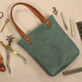 Printable Leather Tote Bag Pattern