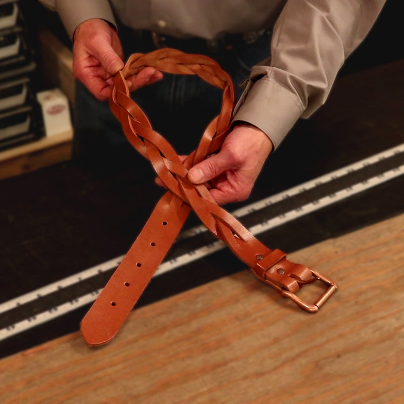 How to Make a Mystery Braid Belt