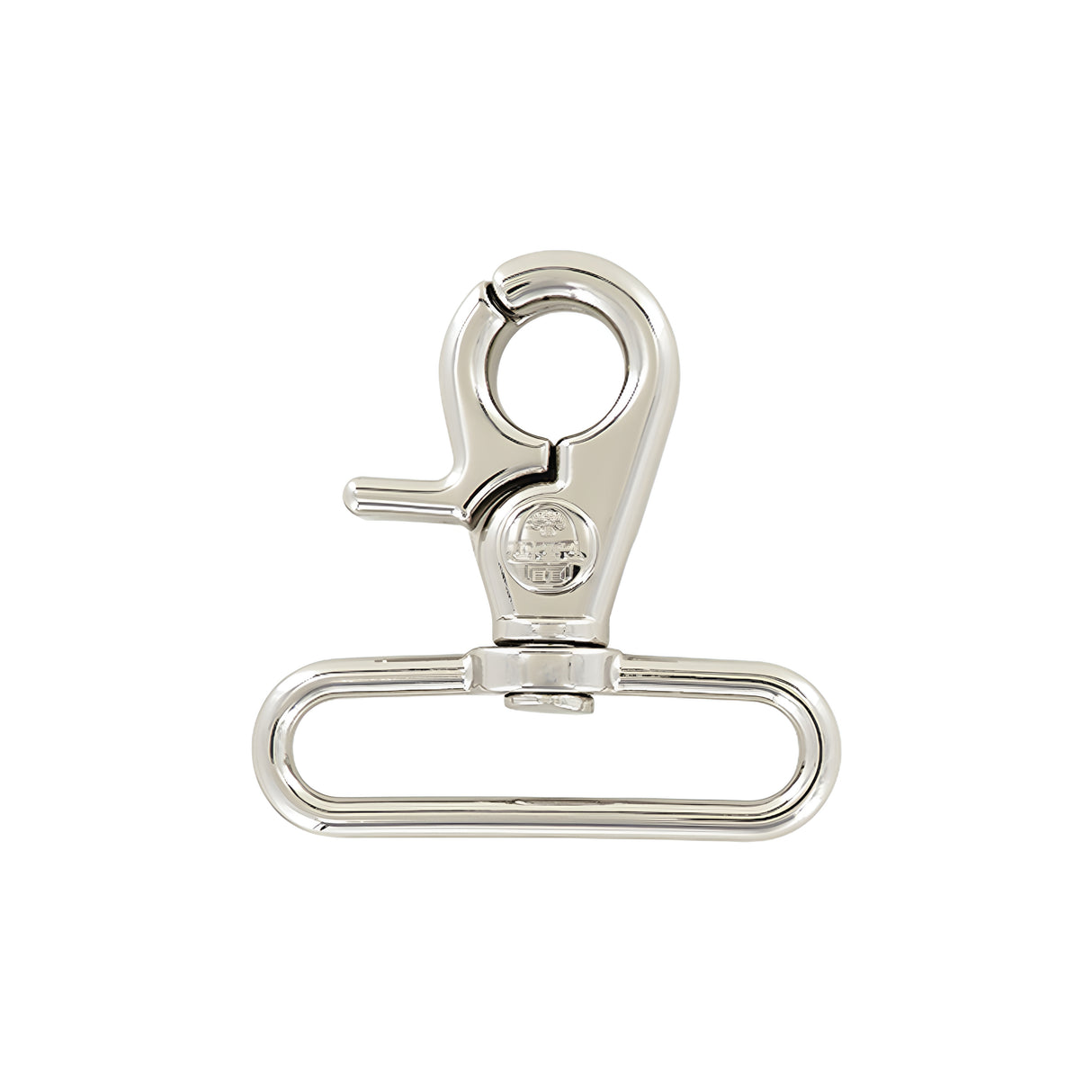 2" Shiny Nickel, Trigger Swivel Snap Hook, Zinc Alloy