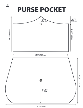 Leather Purse Downloadable Pattern
