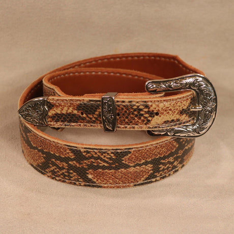 Reptile Print Belt