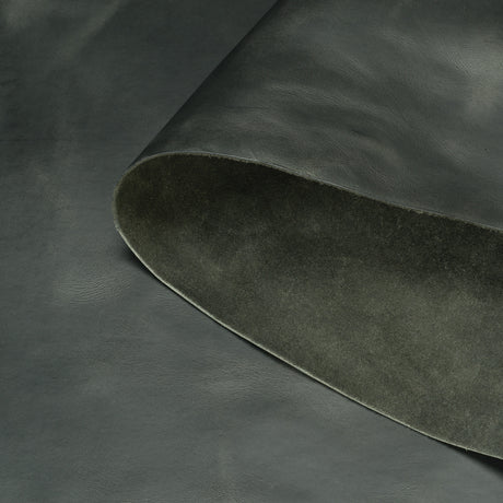 Sample, Jasper Chrome Pull-Up Leather Side, 4 to 5 oz.