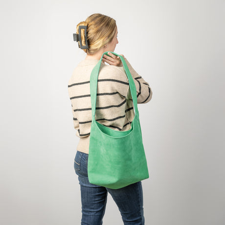 Slouchy Suede Bag Class