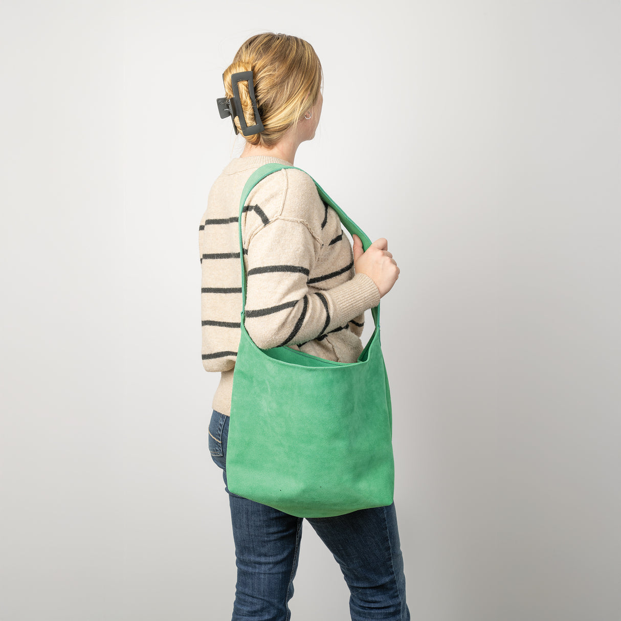 Slouchy Suede Bag Class