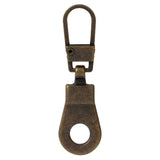 1 1/2" Antique Brass, Zipper Pull Replacement, Steel, #ZP-35-ANTB