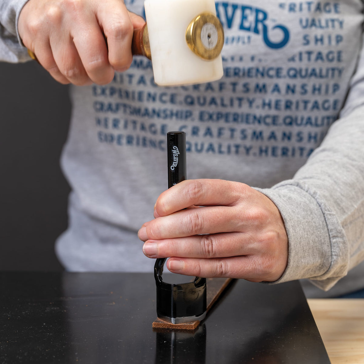 Weaver English Point Strap End Punch