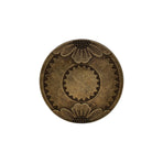 Jeremiah Watt Saltlick Flower Concho, 1-1/2"