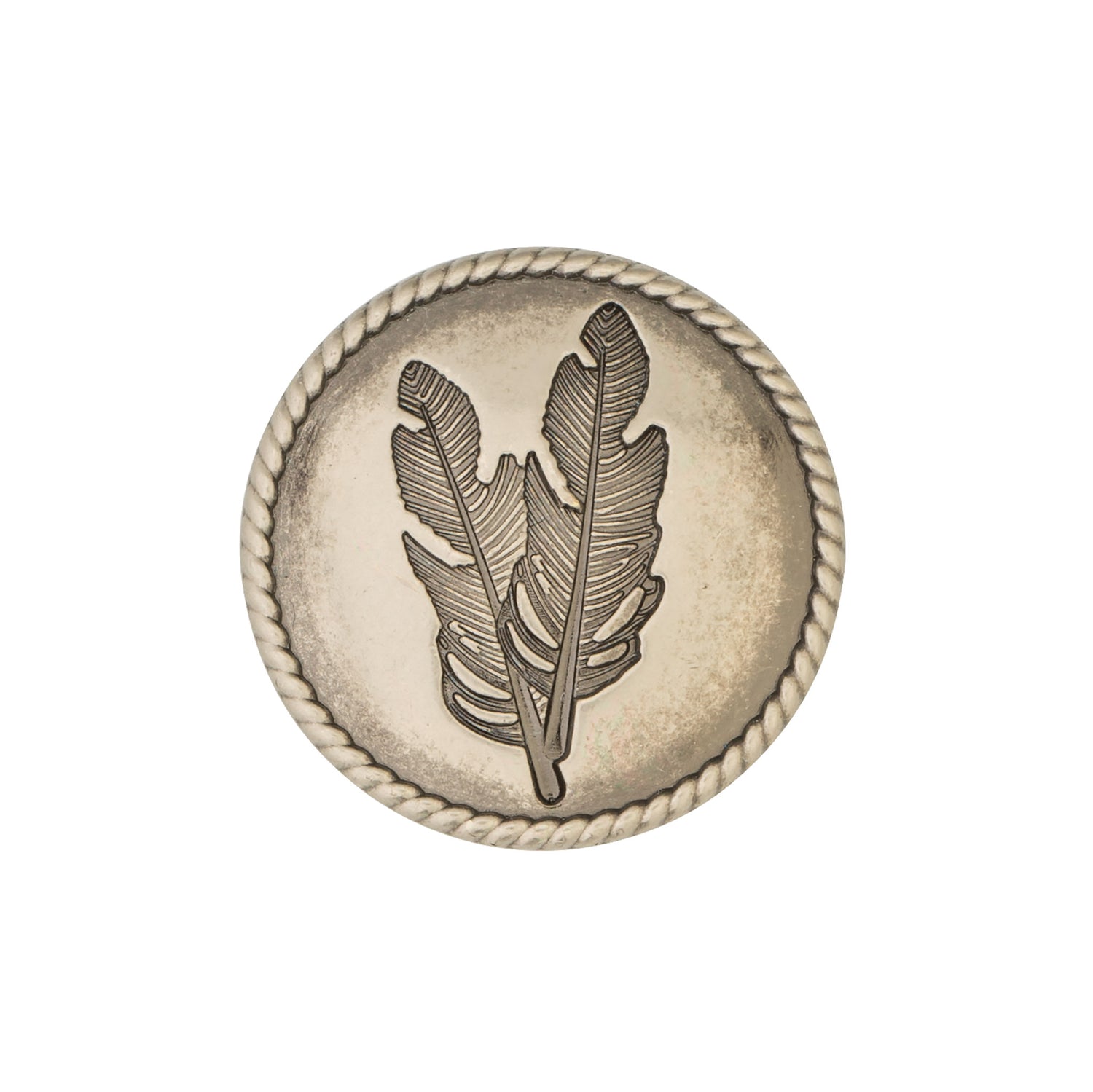 #1847 Feather Concho with Post