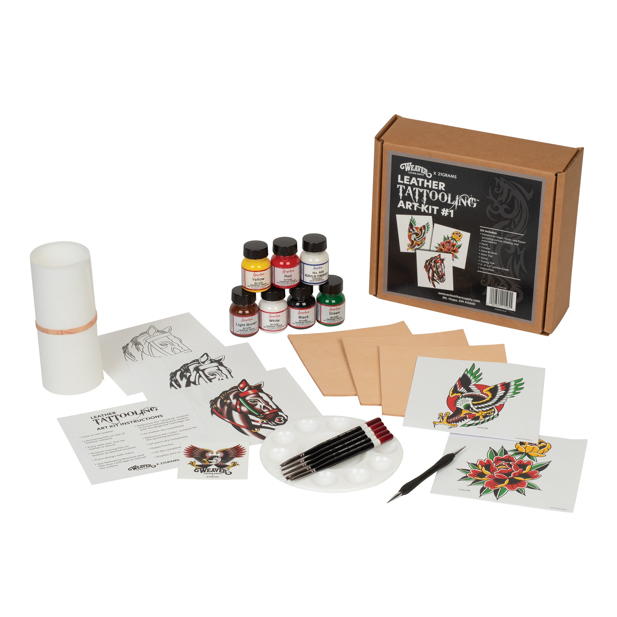 Tattooling Art Kit - Weaver Leather Supply