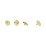 Brass Plated Mini Segma Snaps
